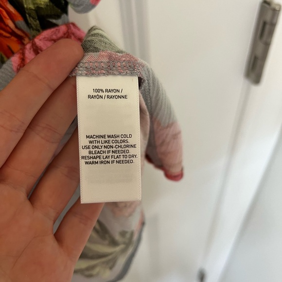 Anthropologie Ella Moon Floral Blouse - Picture 4 of 4